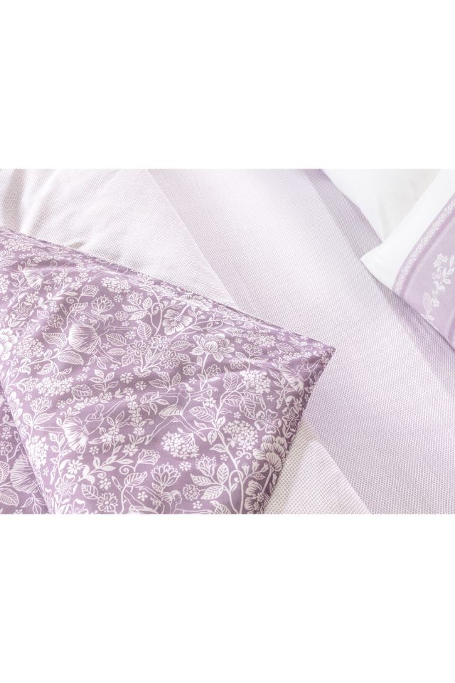 Florent Double Ranforce Printed Duvet Cover Set