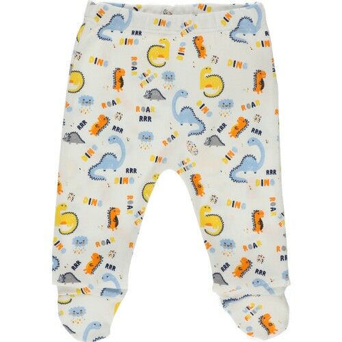 Newborn Dino Printed Double Pajamas Set