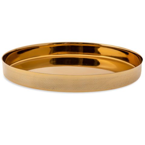 Jumbo Capella Gold Tray 35 cm