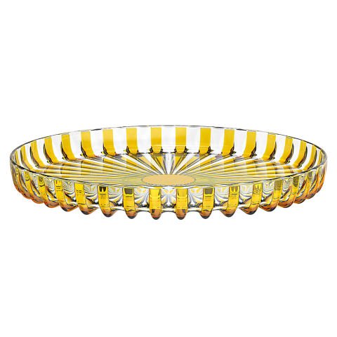 Guzzini Dolce Vita Amber Round Tray