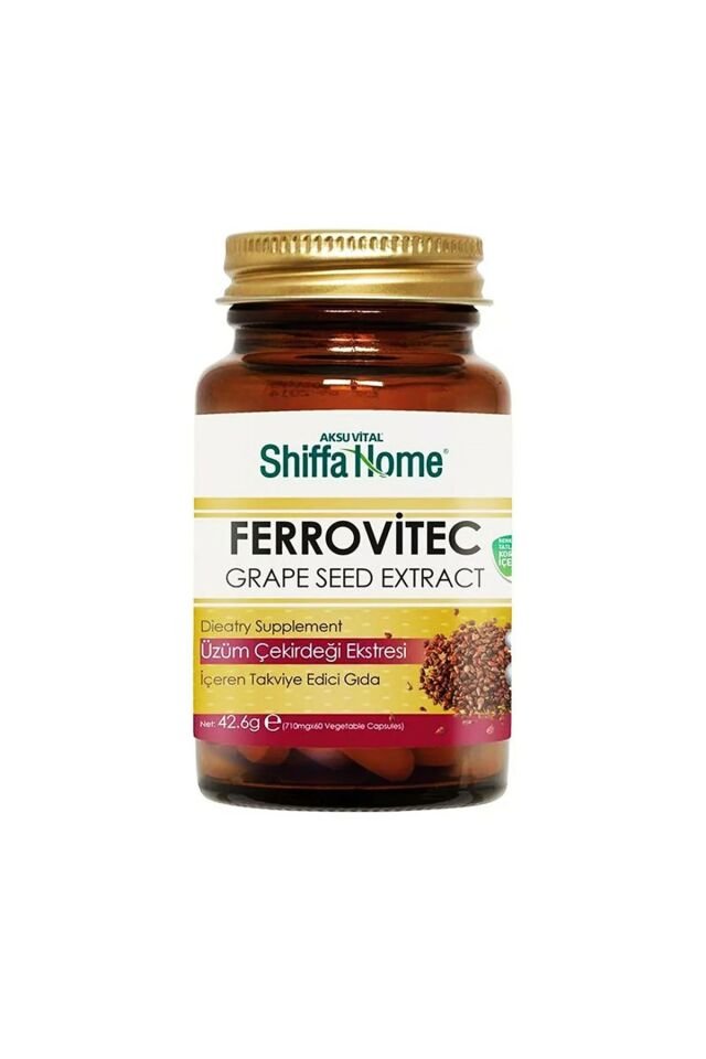 3 Pieces (acuvital) Ferrovitec 710 Mg 60 Capsules