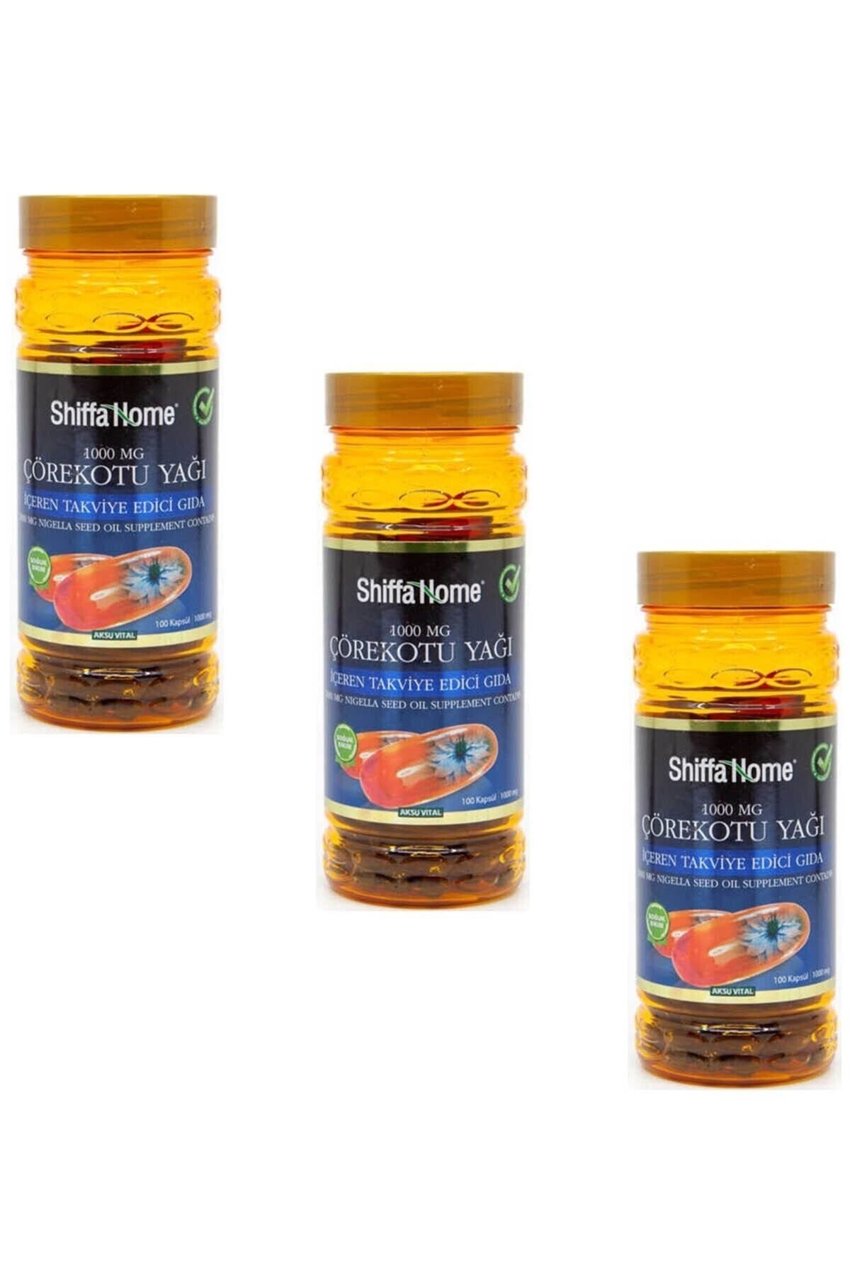 Çörekotu Yağı 100 Kapsül 1000mg X 3 Adet