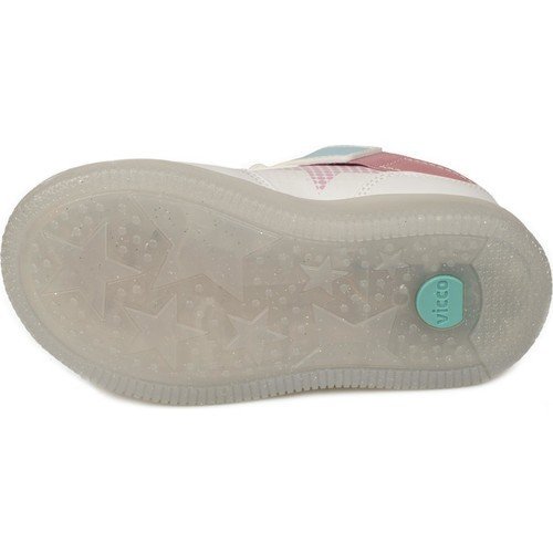 Lighted White Kids Boots