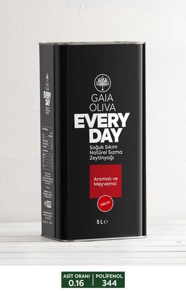 Everyday Trilye Natürel Sızma Zeytinyağı (5 Litre)