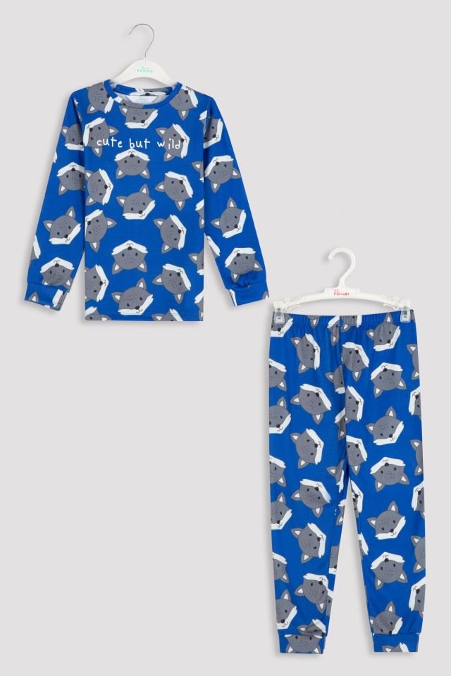 Saks Wolf Termal Pijama Takımı