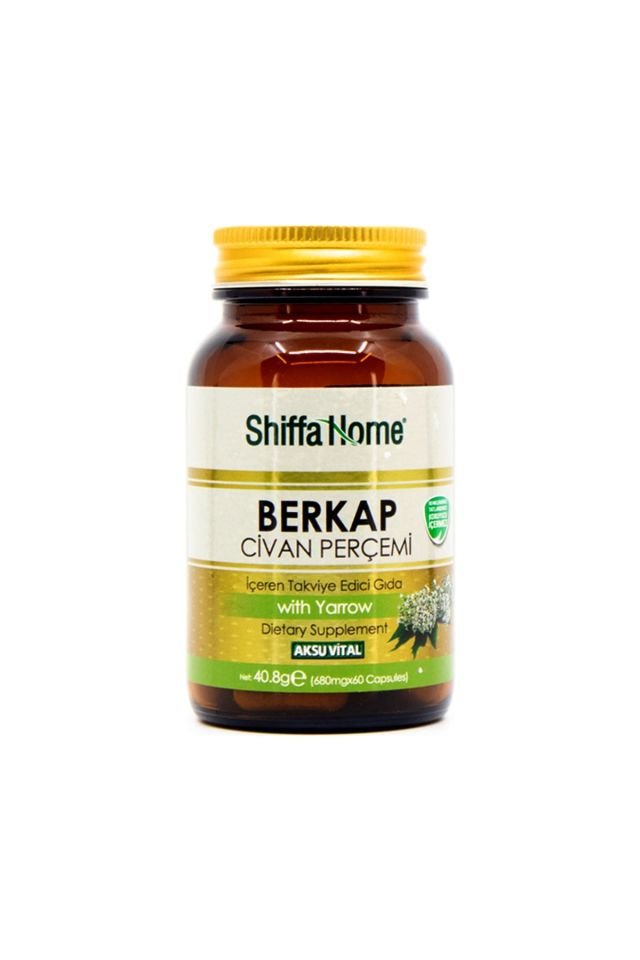 (AKSUVITAL) Berkap Civan Perç. 680 Mg 60 Containers X 3 Pieces