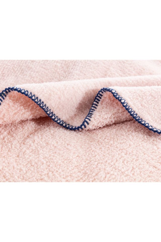 Claire Sherpa Double Plain Blanket Powder