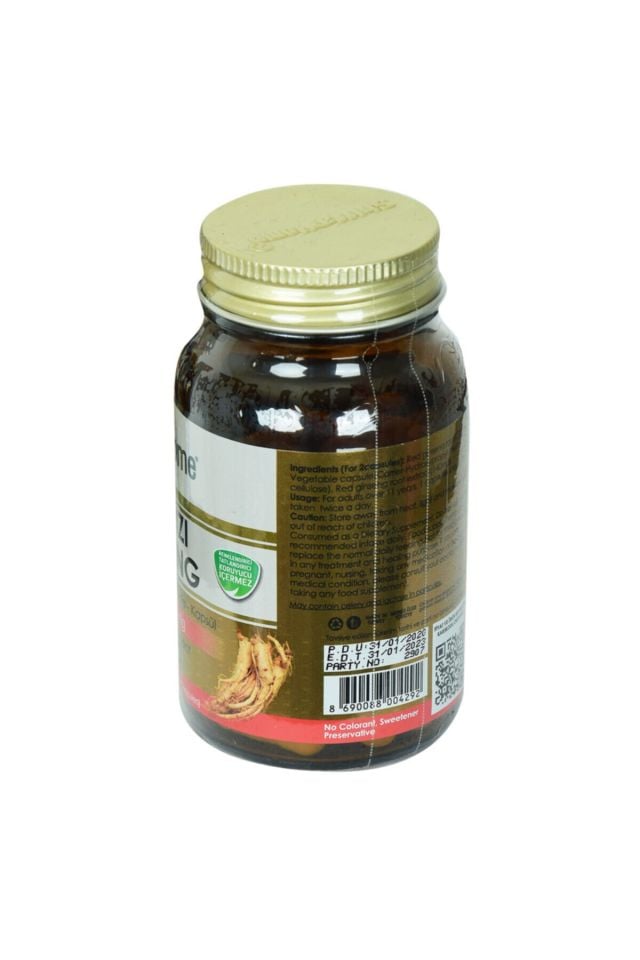 Shiffa Home Kırmızı Ginseng Diyet Takviyesi 850 mg X 60 Kapsül