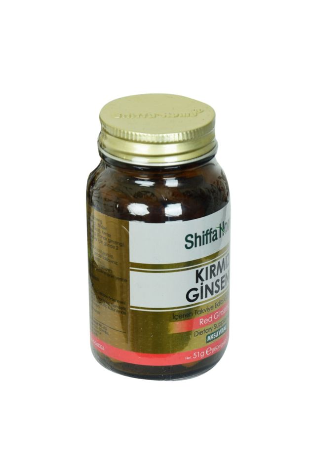 Shiffa Home Kırmızı Ginseng Diyet Takviyesi 850 mg X 60 Kapsül