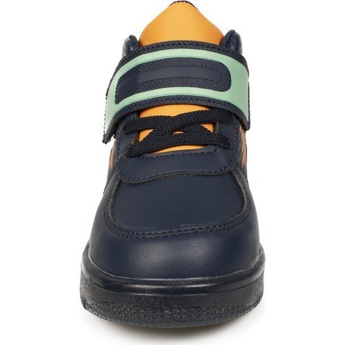 Lighted Navy Blue Kids Boots