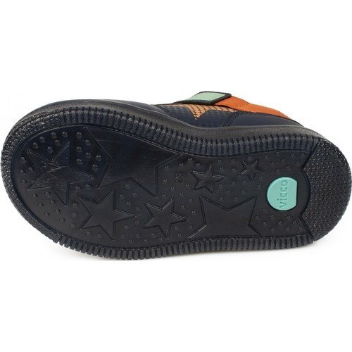Lighted Navy Blue Kids Boots