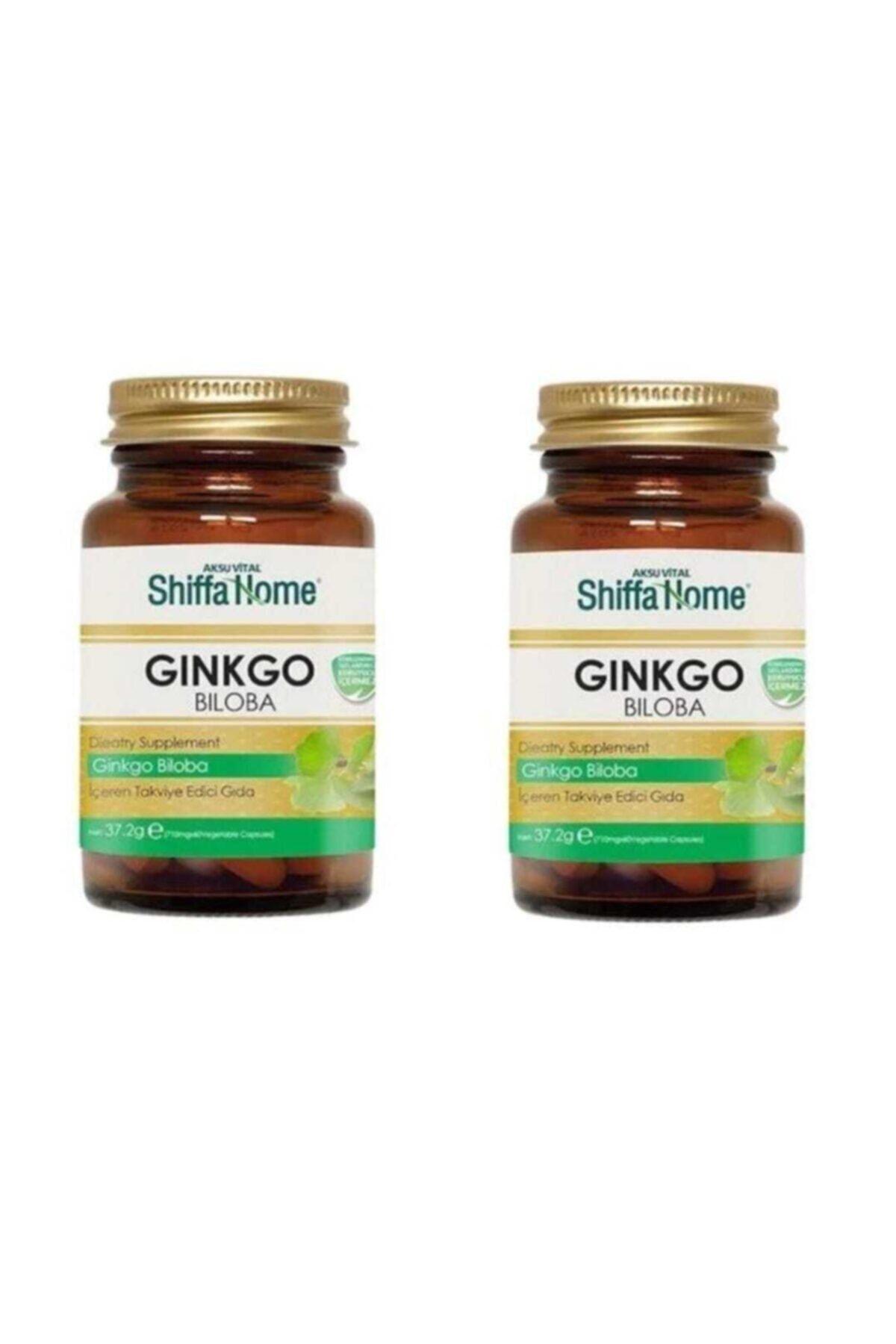2 Adet Ginkgo Biloba Ginko Biloba Kapsül 62