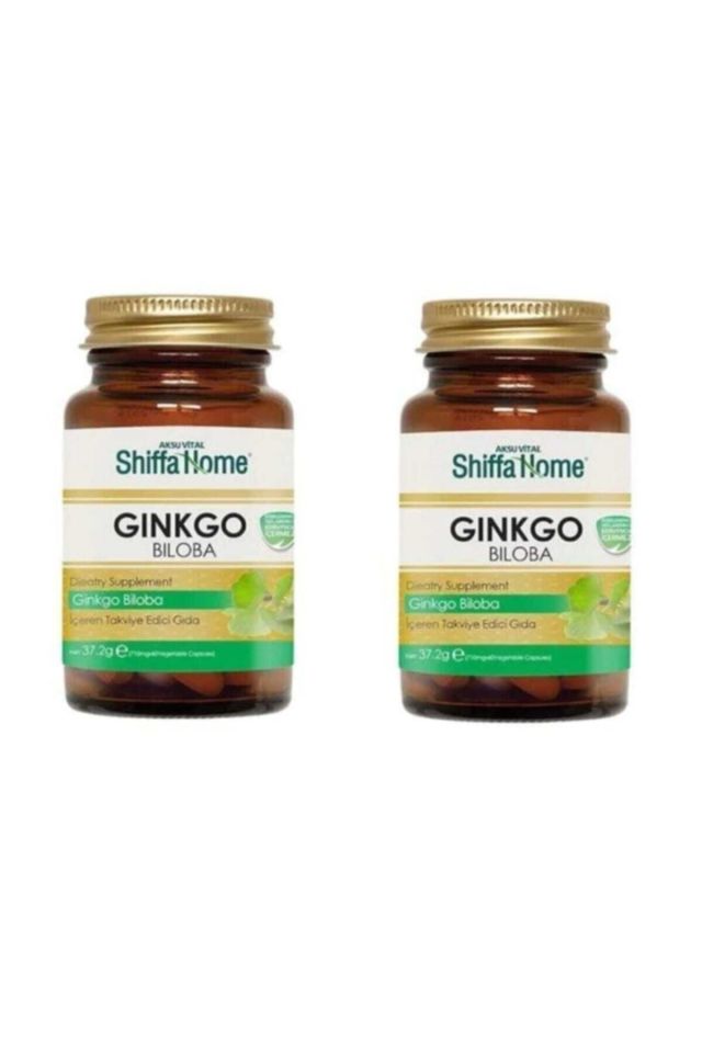 2 Adet Ginkgo Biloba Ginko Biloba Kapsül 62