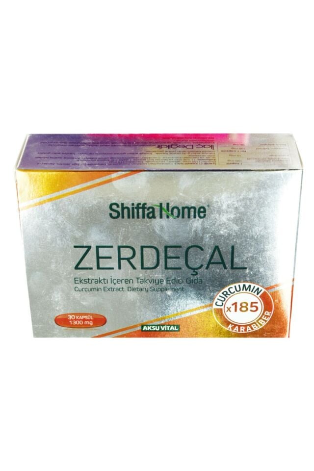 Shiffa Home Zerdeçal Ekstraktı Yumuşak 1300 mg x 30 Kapsül