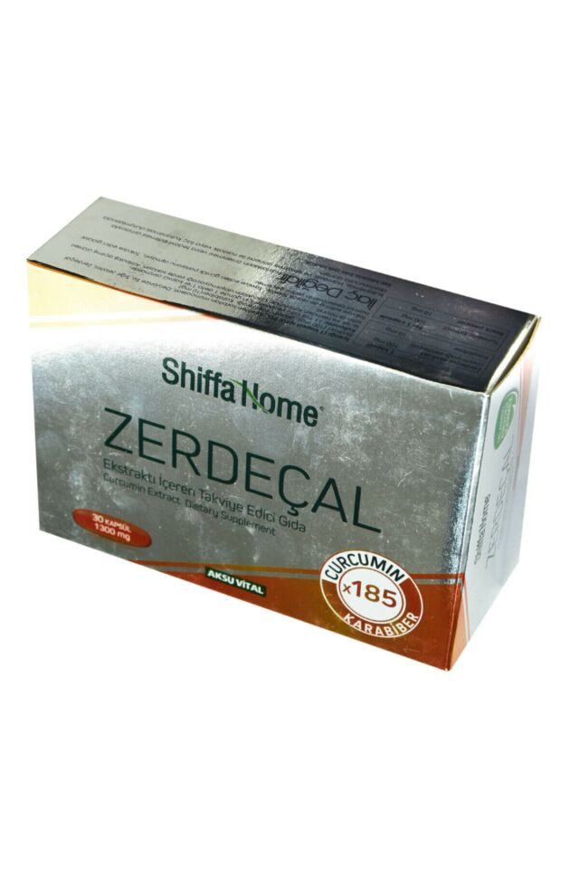 Shiffa Home Zerdeçal Ekstraktı Yumuşak 1300 mg x 30 Kapsül