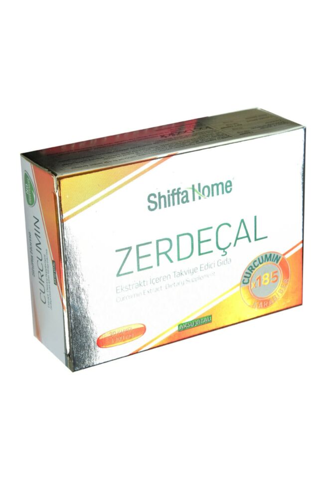 Shiffa Home Zerdeçal Ekstraktı Yumuşak 1300 mg x 30 Kapsül