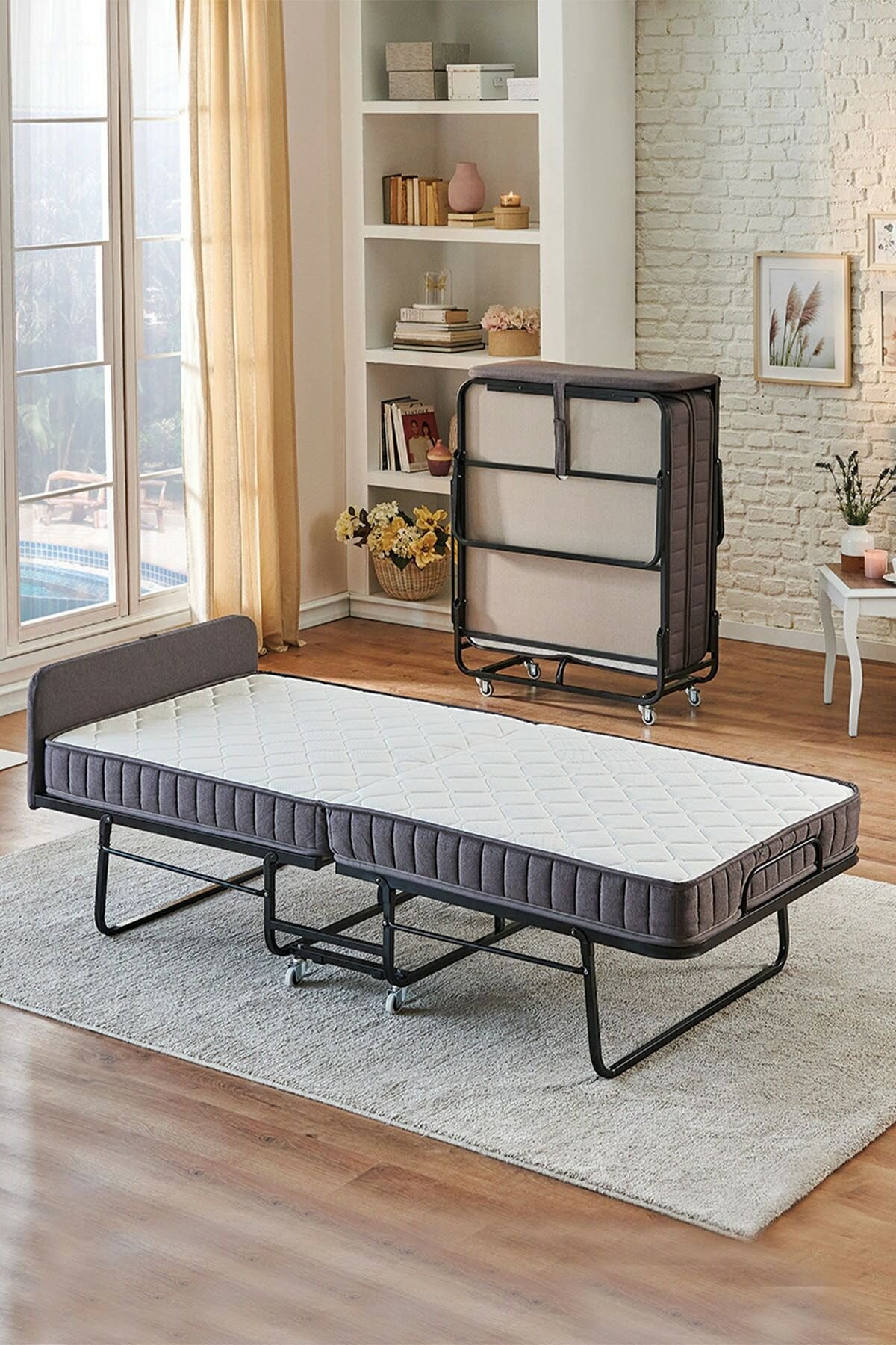 Flexbed Katlanır Somya-yatak Tek Kişilik 90x200 cm
