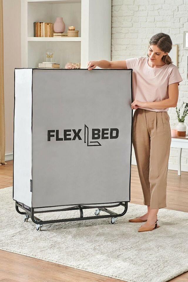 Flexbed Katlanır Somya-yatak Tek Kişilik 90x200 cm