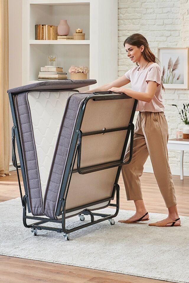 Flexbed Katlanır Somya-yatak Tek Kişilik 90x200 cm