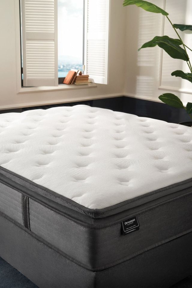 White Orthopedic Support Pocket Spring Series Mattress