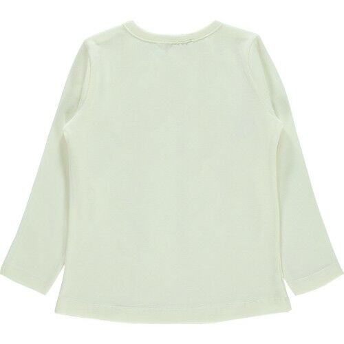 Civil Girls Kız Çocuk Sweatshirt 2-5 Yaş Ekru