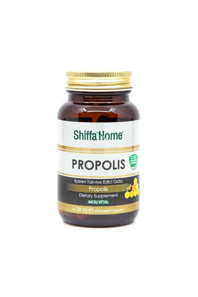 (AKSUVITAL) Propolis 470 Mg 60 Capsules X 2 Pieces
