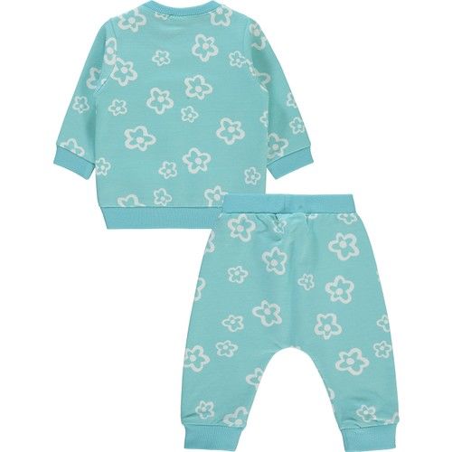 Baby Girl Set 6-18 Months Nile Green