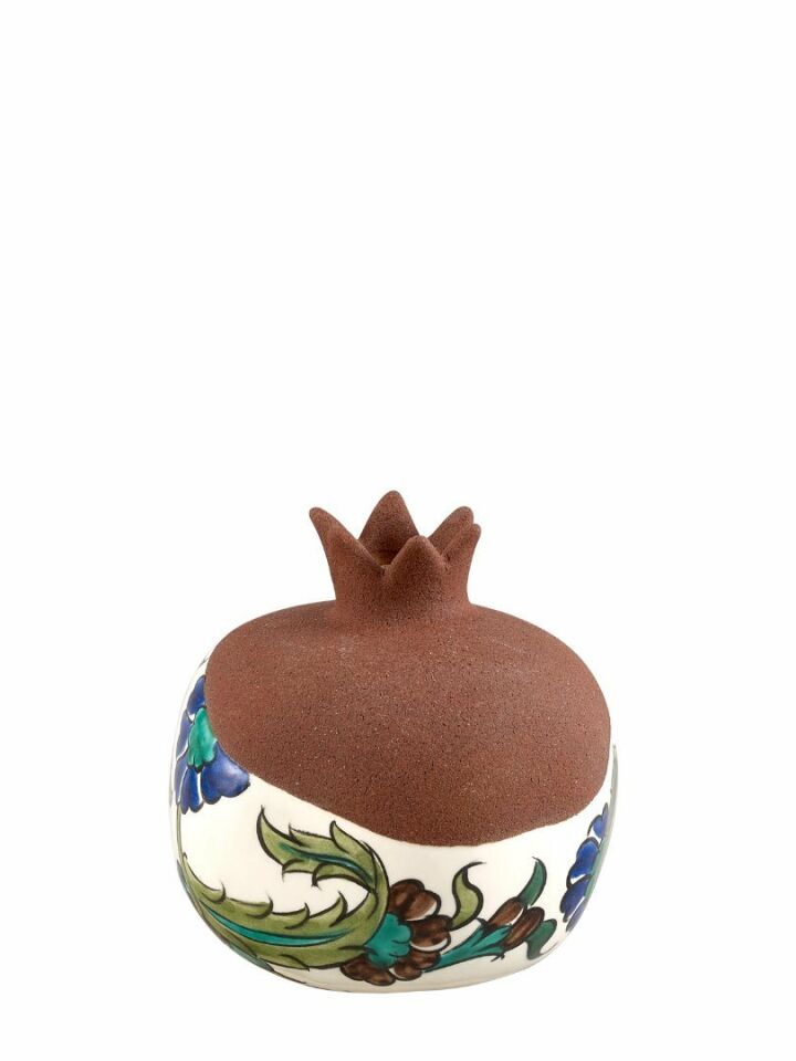 Terracotta Ceramic Pomegranate Medium