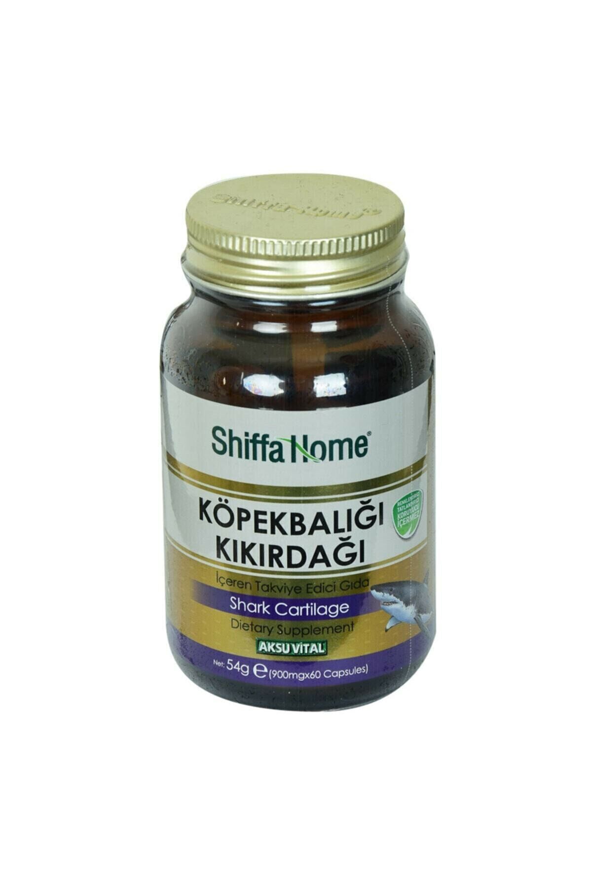 Shiffa Home Köpek Balığı Kıkırdağı Diyet Takviyesi 900 mg x 60 Kapsül