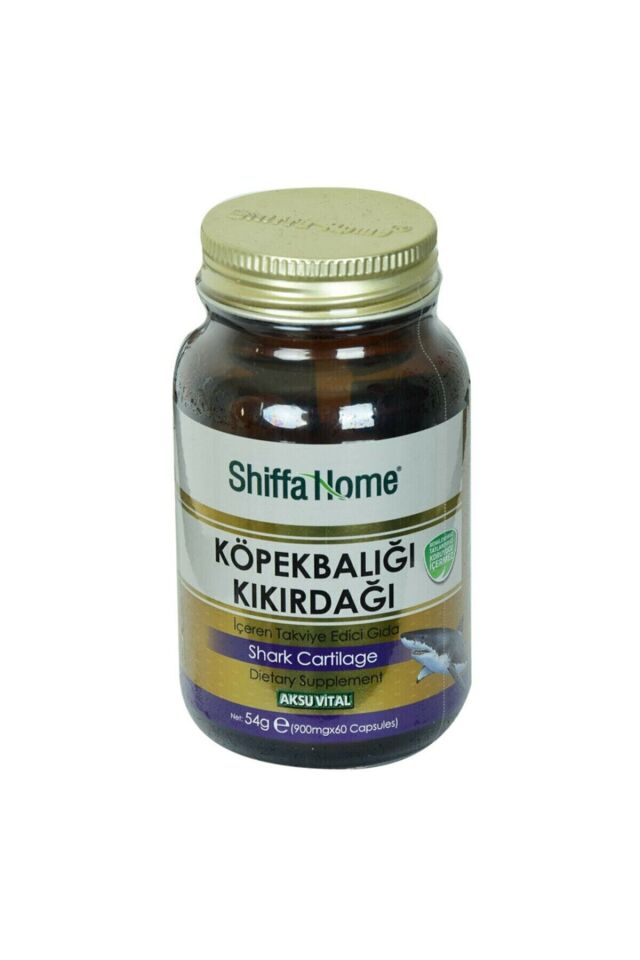 Shiffa Home Köpek Balığı Kıkırdağı Diyet Takviyesi 900 mg x 60 Kapsül