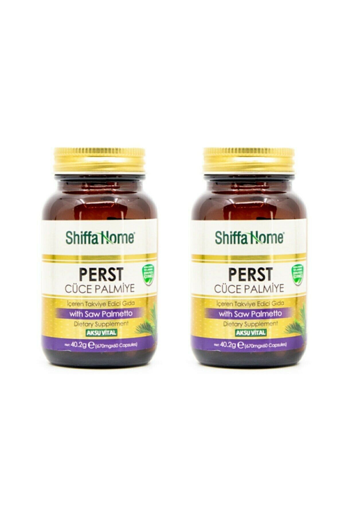 2 Boxes Aksu Vital Saw Palmetto Perst Dwarf Palm 2 X 60 Capsules