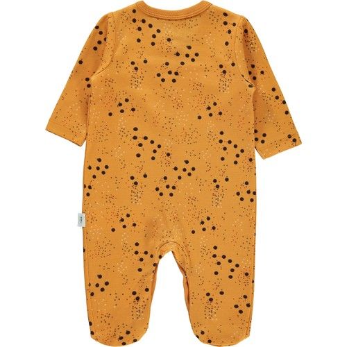 Kız Bebek Patikli Tulum 1-6 Ay Hardal