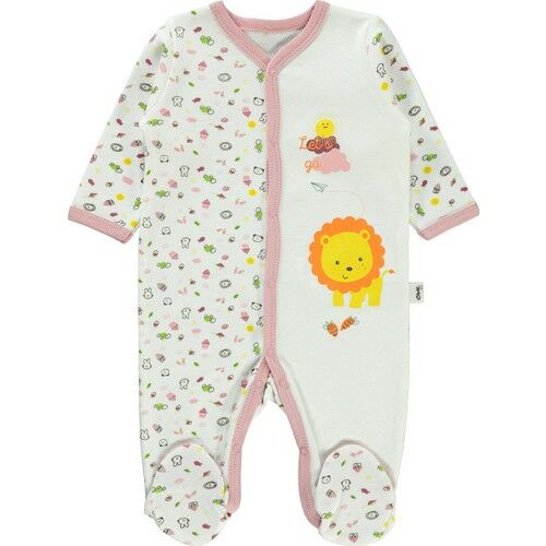 Baby Bebek Patikli Tulum 1-6 Ay Pudra