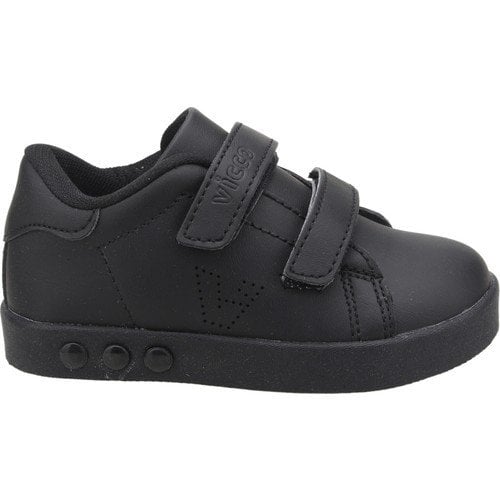 Lighted Black Unisex Kids Shoes