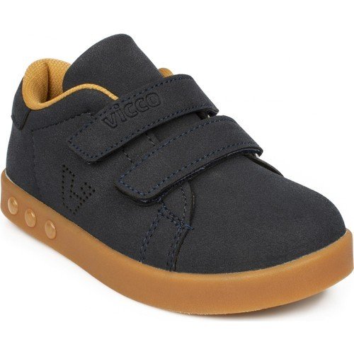 Lighted Navy Blue Kids Shoes
