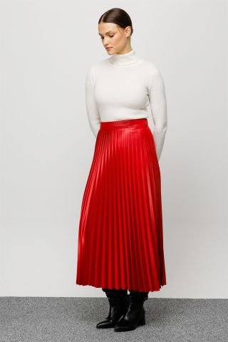 Ghisa Pilisole Skirt RED