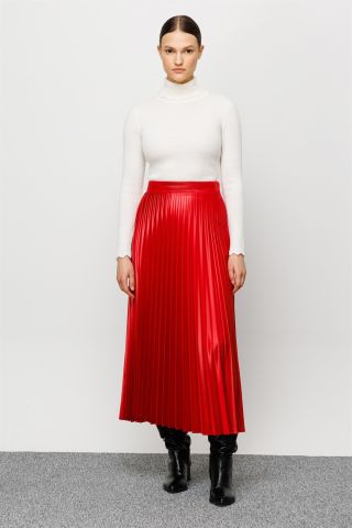 Ghisa Pilisole Skirt RED