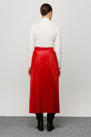 Ghisa Pilisole Skirt RED