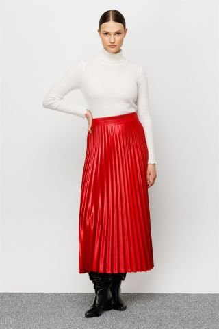 Ghisa Pilisole Skirt RED