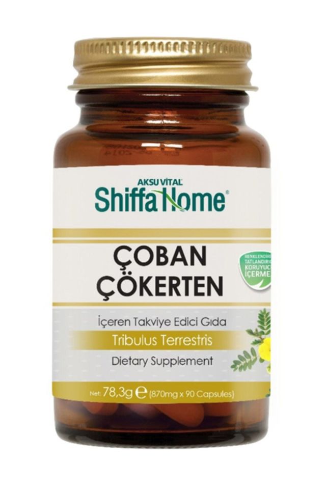 Aksu Vital  Çoban Çökerten Tribulus 870 Mg 90 Kapsül