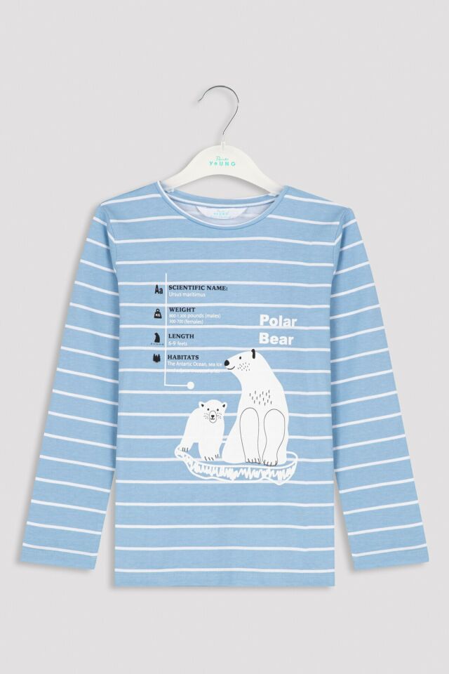 Açık Mavi B.polar Bear Pijama Takımı