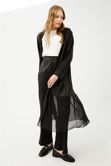 Cap Pants Set BLACK
