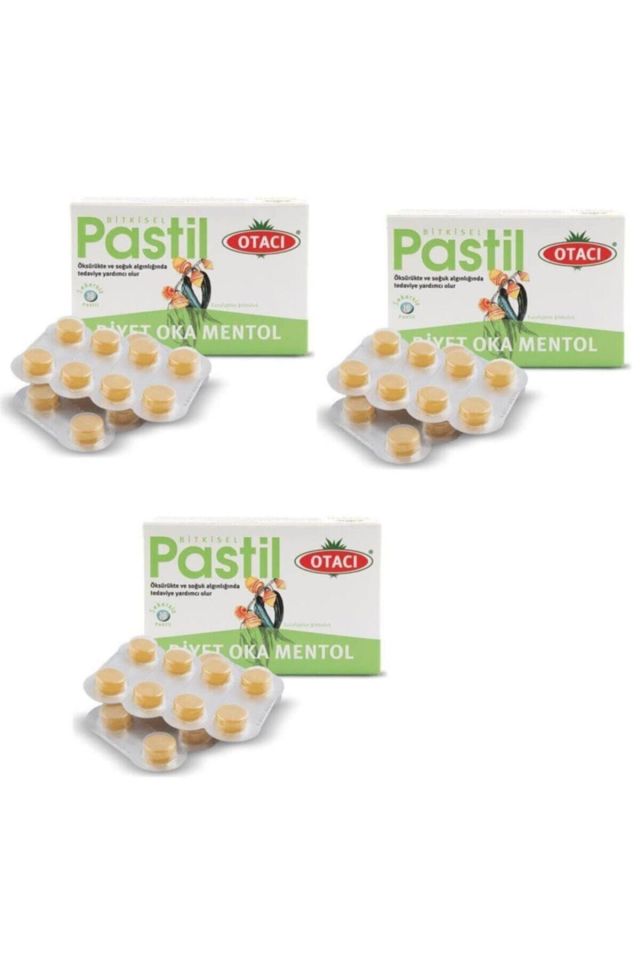 Pastille Oka Menthol Diet 16 Pcs 3 Pieces Skt:08/2022