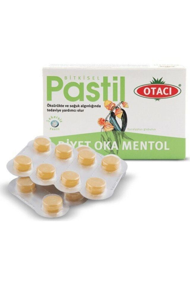 Pastille Oka Menthol Diet 16 Pcs 3 Pieces Skt:08/2022