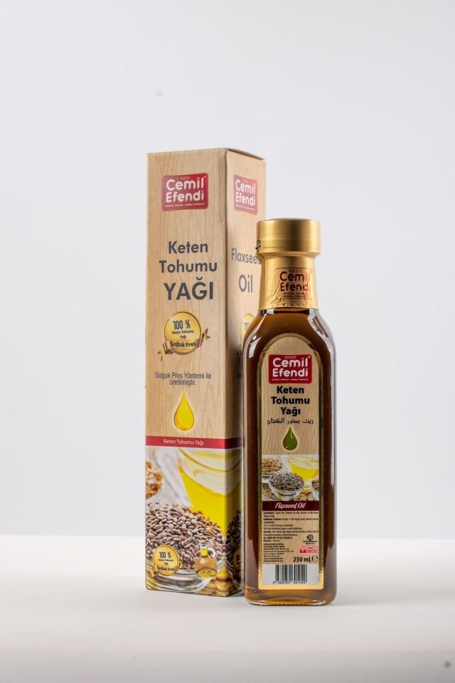 Flaxseed Oil 100% Natural Cold Pressed 250ml