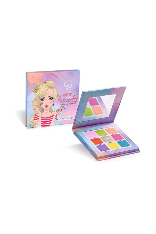 9 Pcs Eyeshadow Palette - Gr Miss Beauty Eyeshadow Palette - Colorpop