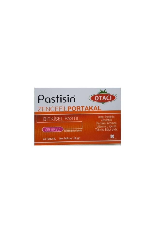 Pastisin Zencefil-portakal 24 Adet Pastil