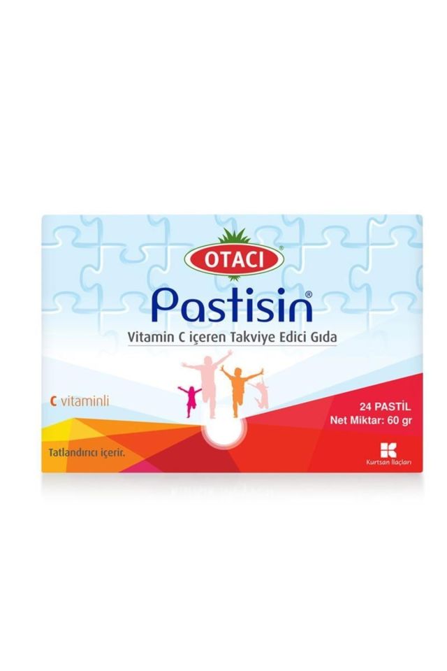 Pasticin Herbal Children's Lozenge with Vitamin C +6 24 pcs