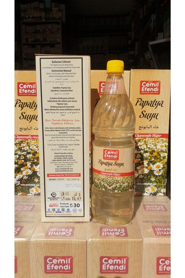Papatya Suyu 1 L %100 Doğal Saç Renk Açıcı
