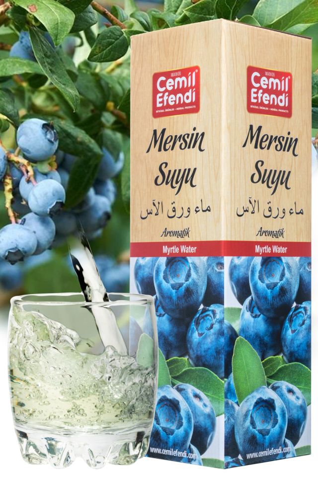 Mersin Suyu 1000ml %100 Doğal Damıtma